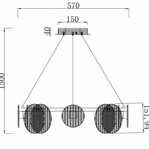 Подвесной светильник Stilfort Relux 4008/02/08P Подвесной светильник Stilfort Relux 4008/02/08P