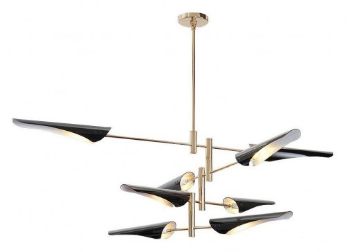 Люстра на штанге Inodesign Beam INO_Beam Black 54.428 Люстра на штанге Inodesign Beam INO_Beam Black 54.428