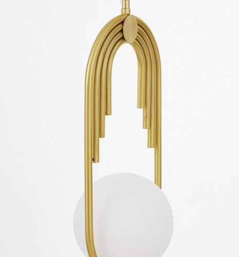 Подвесной светильник Lumina Deco Zanetti LDP 5522-1 WT+MD Подвесной светильник Lumina Deco Zanetti LDP 5522-1 WT+MD