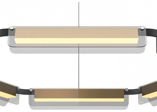 Подвесной светильник Flat MOD296PL-L60BS3K