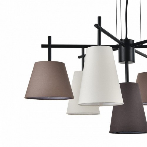 Подвесная люстра Indigo Abbinare 13032/7P Black Подвесная люстра Indigo Abbinare 13032/7P Black