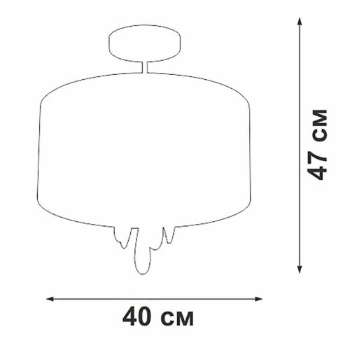 Потолочная люстра Vitaluce V2864-9/3PL