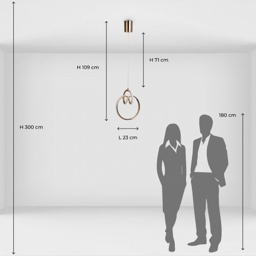 Подвесной светильник DeMarkt Аурих 108010701 Подвесной светильник DeMarkt Аурих 108010701