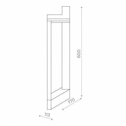 Уличный светодиодный светильник ST Luce Vitae SL9508.405.01 Уличный светодиодный светильник ST Luce Vitae SL9508.405.01