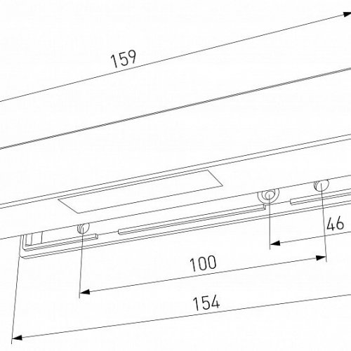 Накладной светильник Elektrostandard Rise 40163/LED 3000K Черный Накладной светильник Elektrostandard Rise 40163/LED 3000K Черный