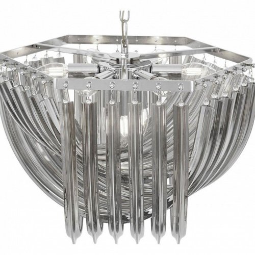 Подвесная люстра Lumina Deco Boscone LDP 7044-550 CHR+GY
