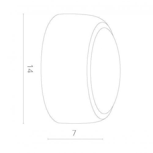 Настенный светильник Arte Lamp 1421 A1421AP-1WH