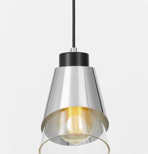 Подвесной светильник Lumina Deco Fabro LDP 7013-1 CHR+PR Подвесной светильник Lumina Deco Fabro LDP 7013-1 CHR+PR