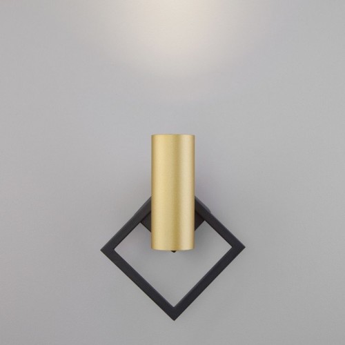 Светодиодный спот Eurosvet Turro 20091/1 LED черный/ золото Светодиодный спот Eurosvet Turro 20091/1 LED черный/ золото