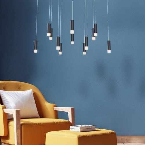 Подвесная люстра Maytoni Technical Mod035 MOD035PL-12B Подвесная люстра Maytoni Technical Mod035 MOD035PL-12B