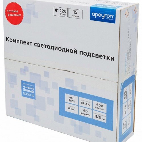 Комплект с лентой светодиодной Apeyron Electrics  10-54
