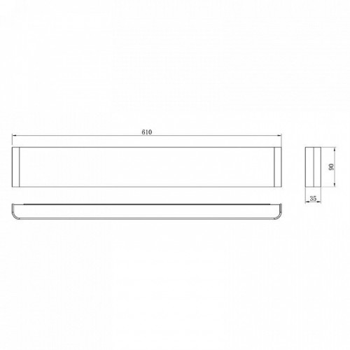 Настенный светодиодный светильник Mantra Egeo 8908