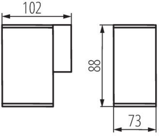 Фасадный светильник Kanlux GORI EL 135 D 29000