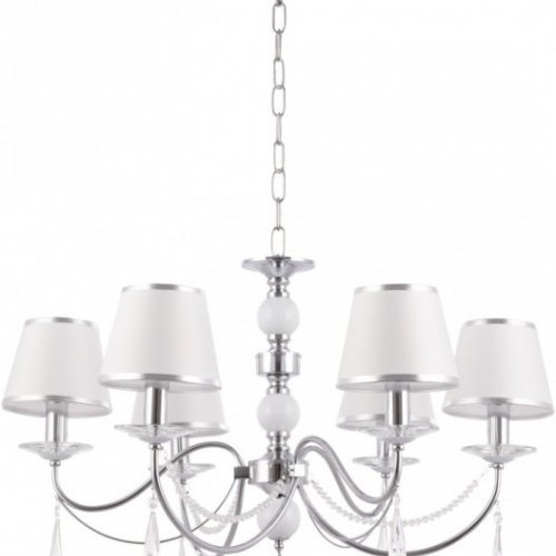 Подвесная люстра AM342109 342109/6 CR+LWT Подвесная люстра AM342109 342109/6 CR+LWT