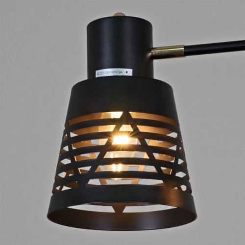 Потолочная люстра 06074-3.3-03 BK+FG Потолочная люстра 06074-3.3-03 BK+FG