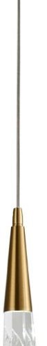 Подвесной светильник DeLight Collection OD2438 OD2438-1 gold/clear