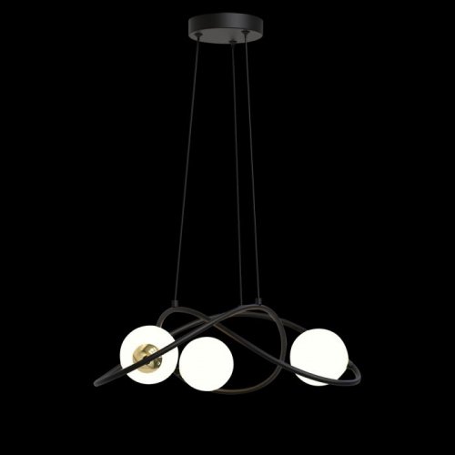 Подвесная люстра DeLight Collection P0691 P0691-3A black