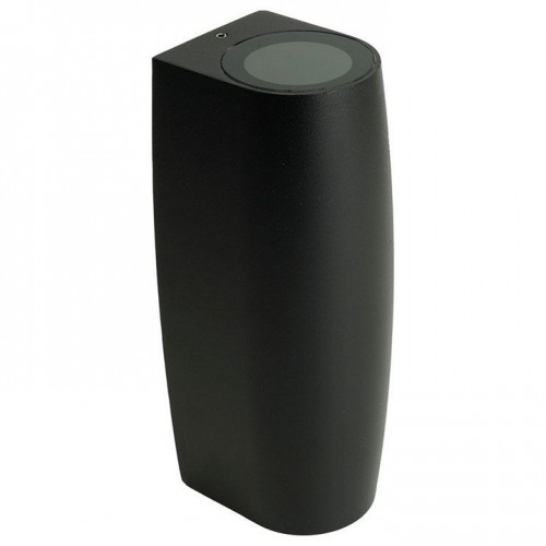 Светильник садово-парковый Feron DH025, на стену, 2*GU10 MR11 230V, черный