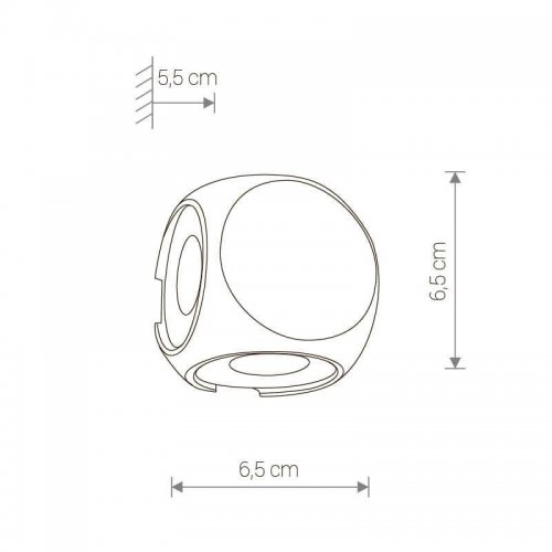 Уличный настенный светодиодный светильник Nowodvorski Argos 9114 Уличный настенный светодиодный светильник Nowodvorski Argos 9114
