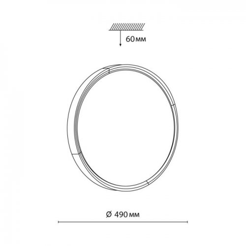 Настенно-потолочный светильник Velio 7612/ELN