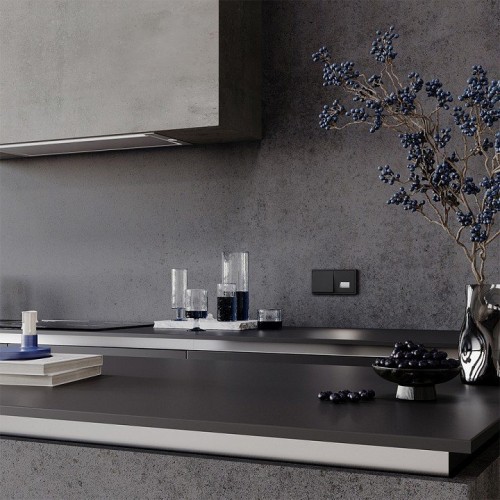 Заглушка для поста с подсветкой, без рамки Voltum S70 VLS070608