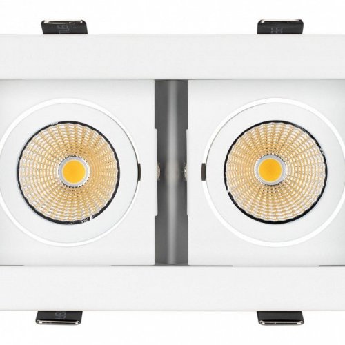 Встраиваемый светильник Arlight Cl-kardan CL-KARDAN-S180x102-2x9W Warm (WH, 38 deg)