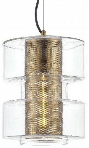 Подвесной светильник iLamp Brick P7555-1 GD Подвесной светильник iLamp Brick P7555-1 GD