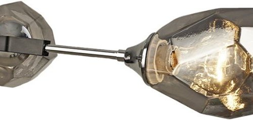 Потолочная люстра 04209-0.3-04 CH+BK Потолочная люстра 04209-0.3-04 CH+BK