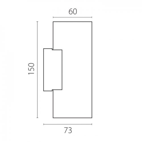 Настенный светильник Rullo 204637