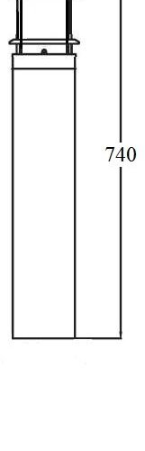 Наземный светильник Oasis Light 75898-740 SS