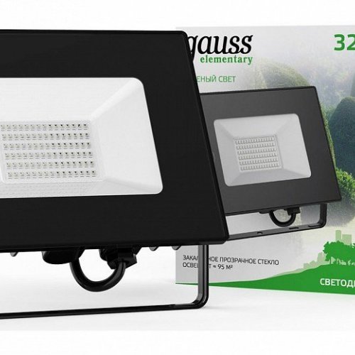 Прожектор светодиодный Gauss Elementary 50W 613100650