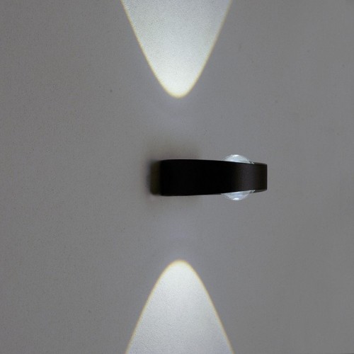 Светодиодный светильник стационарный Feron AL53 2*1W 4000K черный 51141