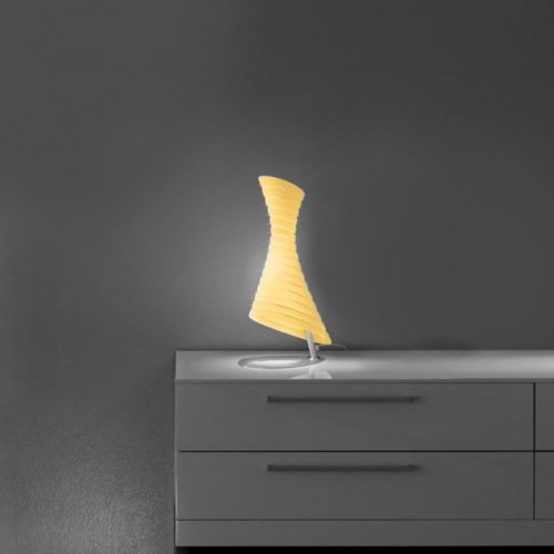 Интерьерная настольная лампа Vistosi Twister LT TWISTER G TO GR