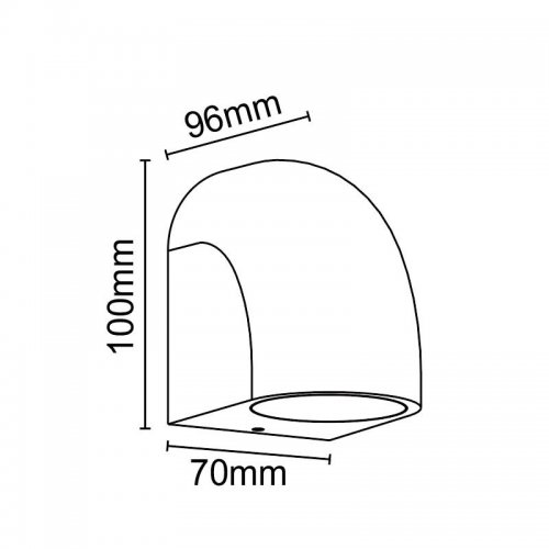 Настенный уличный светильник Mantra BALDY 9111 Настенный уличный светильник Mantra BALDY 9111
