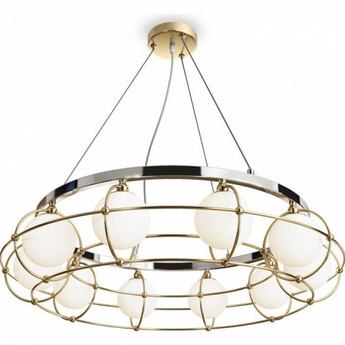 Подвесная люстра Maytoni Carcass MOD312PL-10GCH Подвесная люстра Maytoni Carcass MOD312PL-10GCH