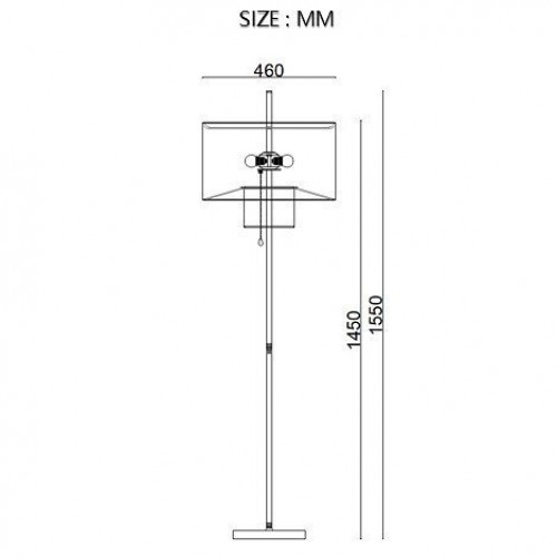 Торшер ImperiumLoft Andrean-Fl01