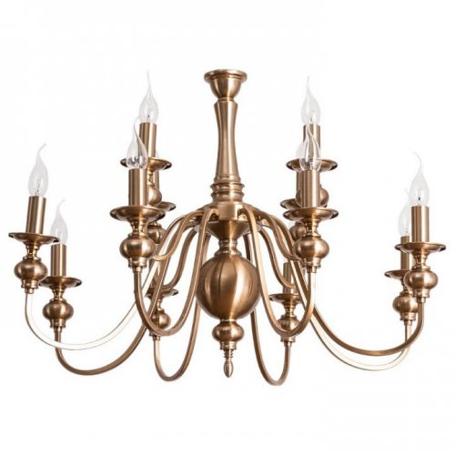 Подвесная люстра Arte Lamp Passoni A6097LM-12PB