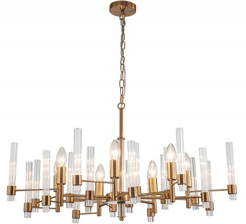 Подвесная люстра Indigo Favara 11040/7P Brass V000461 Подвесная люстра Indigo Favara 11040/7P Brass V000461