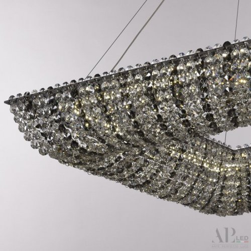 Подвесная люстра APL LED Sicilia SH503.0.60.R.Ni.4000.Clear.731