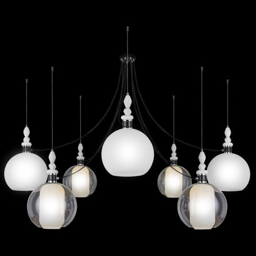 Подвесная люстра 33 идеи M66TW PND182.07.17CH.003BL-M66TW