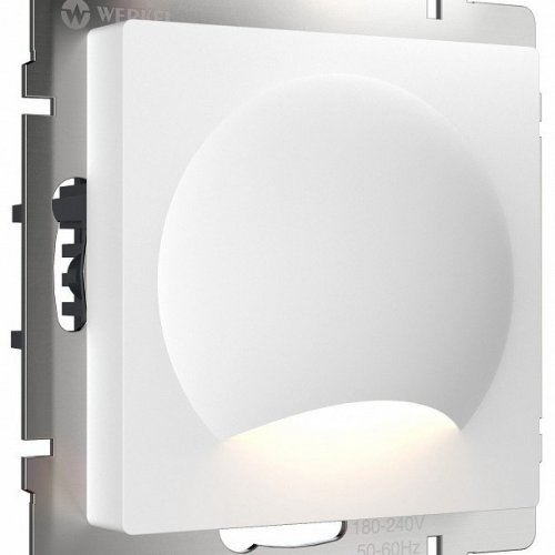 Заглушка для поста с подсветкой, без рамки Werkel Moon a057493