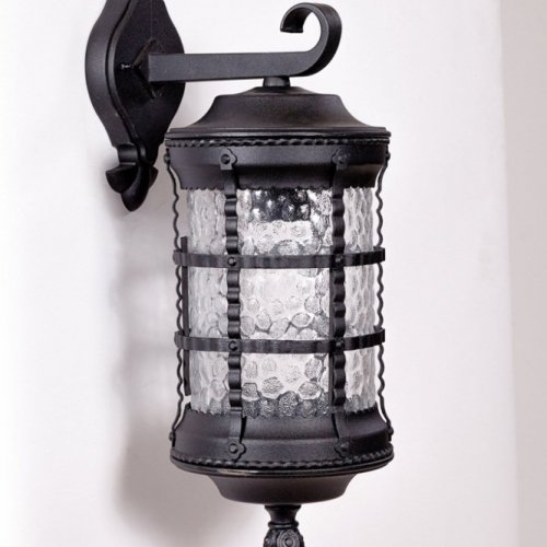 Настенный фонарь уличный Oasis Light BARSELONA 81202 cover Bl