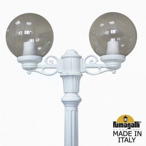 Наземный фонарь Fumagalli Globe 250 G25.156.S20.WZE27 Наземный фонарь Fumagalli Globe 250 G25.156.S20.WZE27