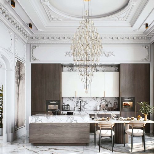 Подвесная люстра  ML.7826.800P GD