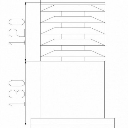 Уличный светильник Maytoni Bronx O576FL-01B1
