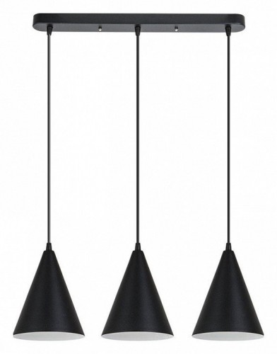 Подвесной светильник Arte Lamp Lark A7074SP-3BK Подвесной светильник Arte Lamp Lark A7074SP-3BK