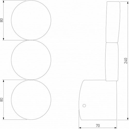 Настенный светодиодный светильник Elektrostandard Brioni 40130/LED белый a064595