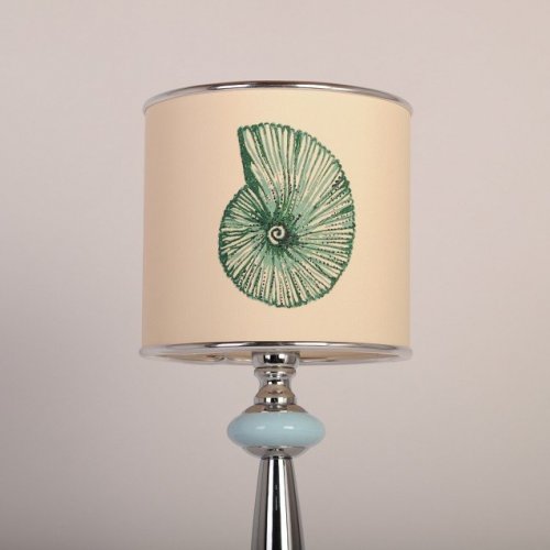 Настольная лампа декоративная Manne TL.7737-1BL TL.7737-1BL (зеленая ракушка) настольная лампа 1л