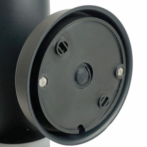 Светильник садово-парковый Feron DH041-B, Техно на стену вверх, 18W E27 230V, черный 51522
