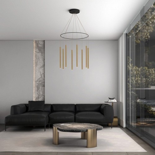 Подвесной светильник Eurosvet Pianto 301101 LED латунь